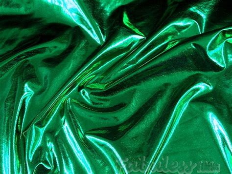 green metallic lycra fabric|green spandex.